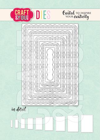 Craft & You Design Rectangle Base decorative